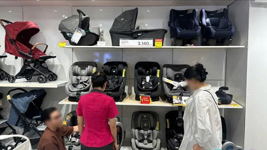 Rủi ro tiềm ẩn khi dùng ghế trẻ em đã qua sử dụng